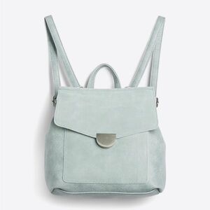 Heather Suede Convertible backpack